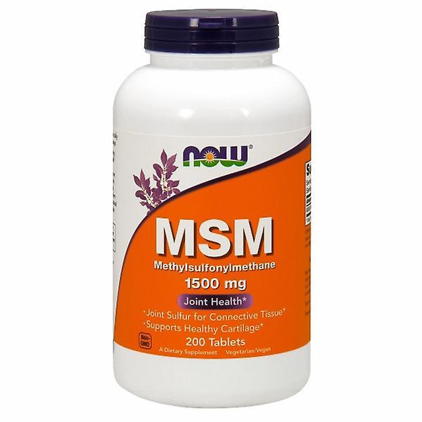 NOW Foods Teraz Potraviny M.S.M, 1500 mg, 200 kariet (balenie po 4) on Productcaster.