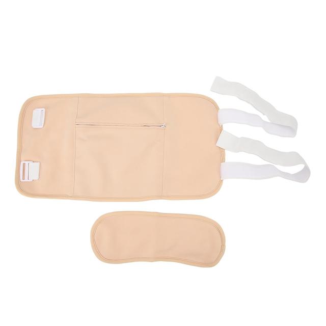 Herbruikbare taille ricinusolie Wrap - zachte en comfortabele lever Detox Pack (kaki) on Productcaster.