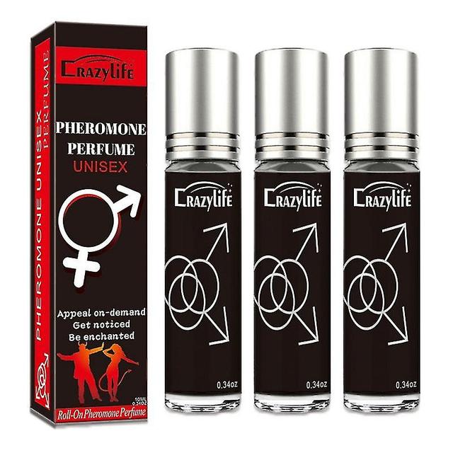 3pcs Sex Pheromone Intimate Partner Perfume Roller Fragrance Men Women Stimulating on Productcaster.