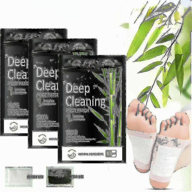 Detox Foot Patch Pad Body Toxins Feet Slimming Cleansing Herbs For Gift on Productcaster.