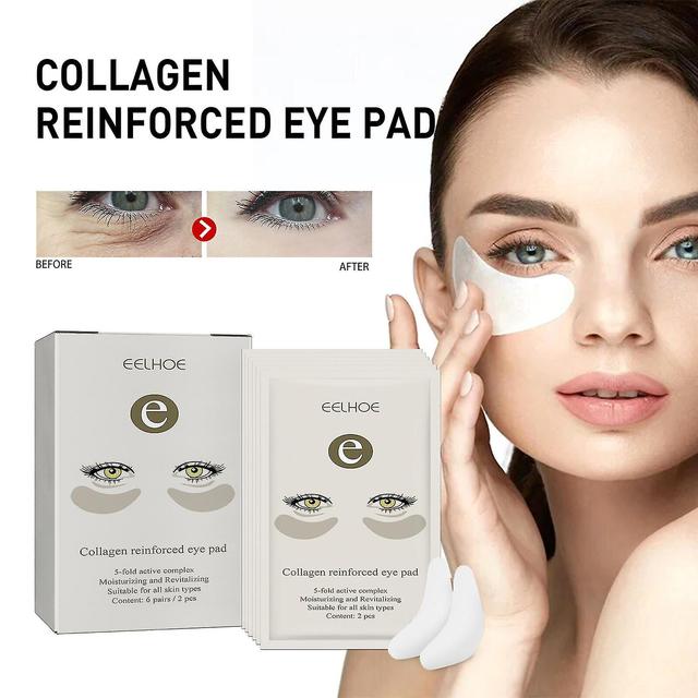 Szlykj 50% rabatt, 6pair Collagen Eye Pads-aktiverar kollagenbildning - fri från silikoner, parabener 2st on Productcaster.