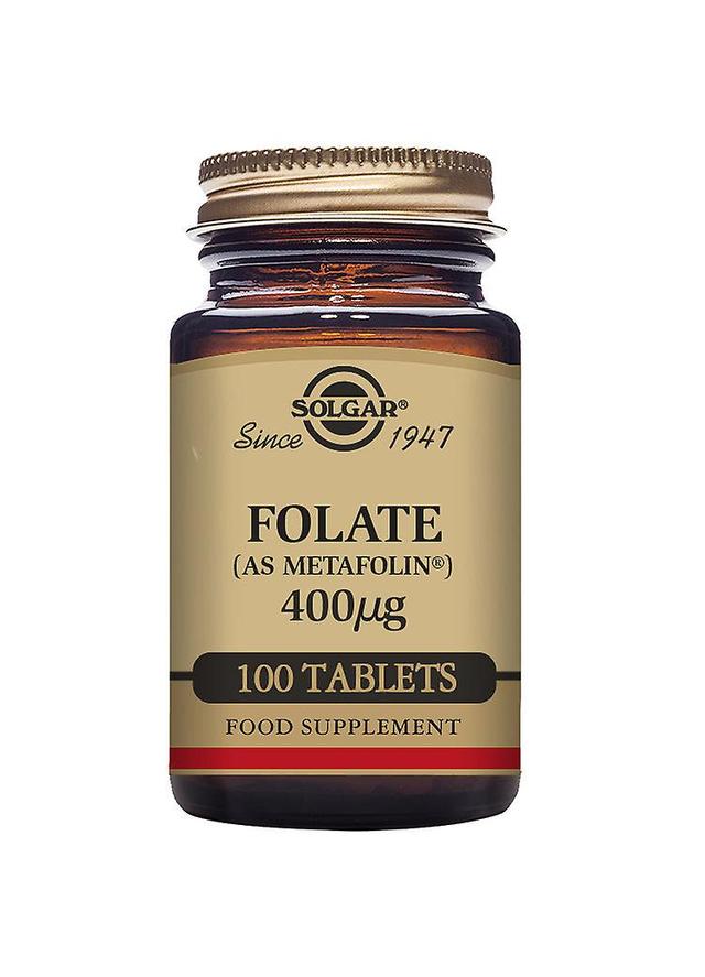 Solgar folate (as metafolin) 400ug 100's on Productcaster.