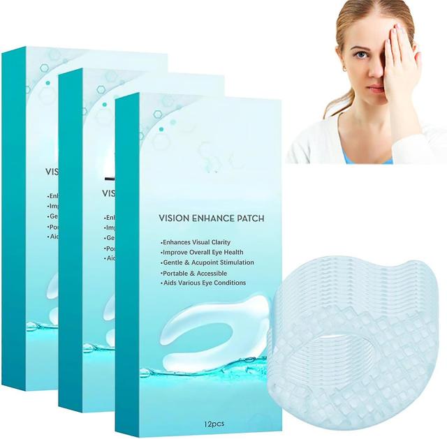 Zjrui Precision Ophthlamed Vision Enhance Patch, Enhances Visual Clarity, Relieve Eye Fatigue, Dryness 36 Pcs on Productcaster.