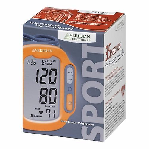 Veridian Healthcare Blood Pressure Wrist Dig Auto Sport, 1 Each (Pack of 6) on Productcaster.