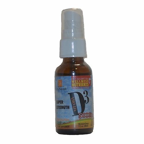 LA Naturals L. A .Naturals D3 MCT Super Strength Spray, 5, 000 IU, 1 Oz (Pack of 2) on Productcaster.