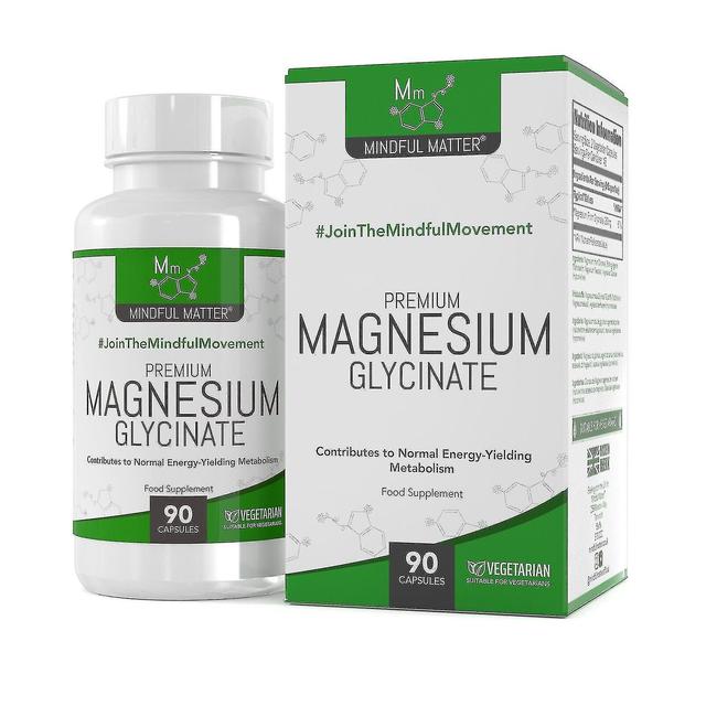 Magnesium Glycinate (250mg) 90 Capsules 1 Bottle (90 Capsules) on Productcaster.