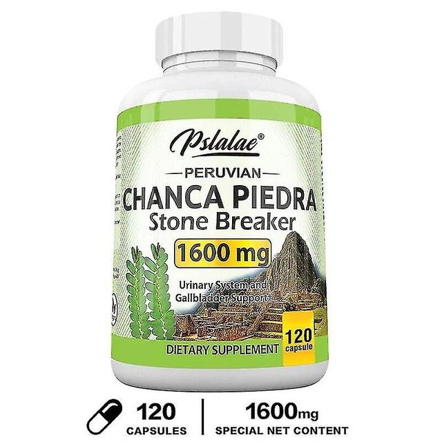 Mike Chanca Piedra Cápsulas 1600 mg - Soporte para triturar la vesícula biliar con cálculos renales Perú Chanca Piedra 120 Cápsulas 120 Capsules on Productcaster.