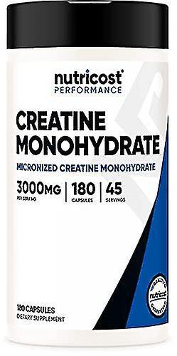 Creatine Monohydrate 3,000mg 180 Capsules on Productcaster.