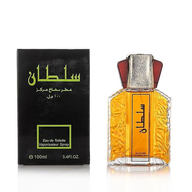 Ycxpy Dubai Perfume for Men - Sultan Gold Perfume Oil, Elegant & Long Lasting Scent, 100ml Arabian Perfume oil Spray for Men Spicy Warm Black on Productcaster.