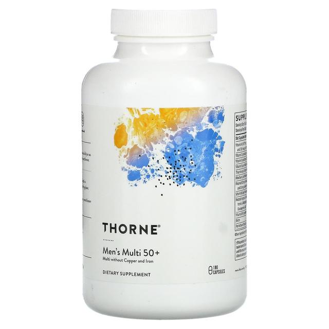 Thorne Research, Multi 50+ Masculino, 180 Cápsulas on Productcaster.