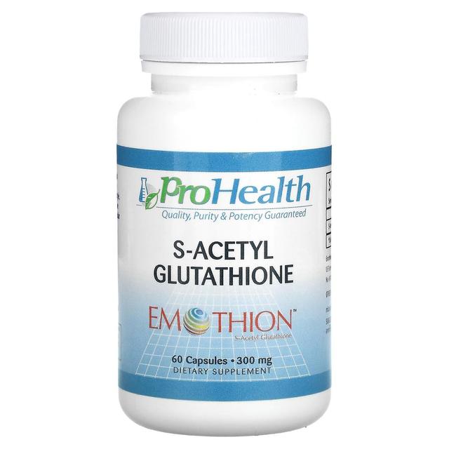 ProHealth Longevity, Emothion, S-Acetyl Glutathione, 300 mg, 60 Capsules on Productcaster.