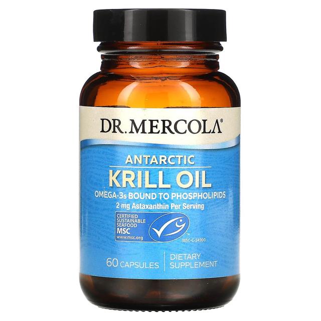 Dr. Mercola, Antarktis krillolja, 60 kapslar on Productcaster.