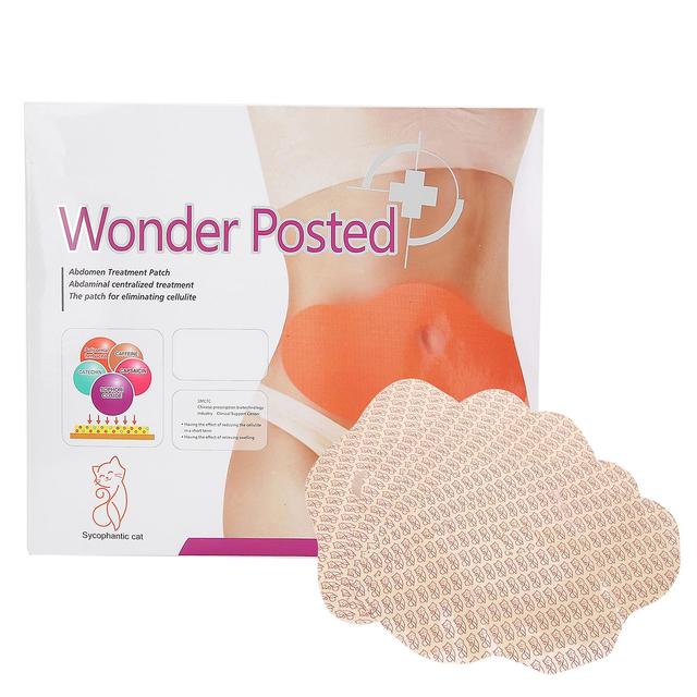 5pcs Professional Herbal Extract Navel Patch Portable Belly Body Shaping Slimming Patch on Productcaster.