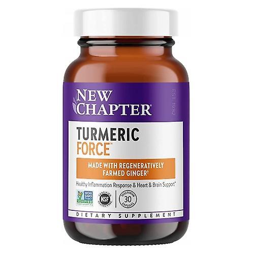 New Chapter Turmeric Force, 30 Liquid Veg Caps (Pack of 1) on Productcaster.