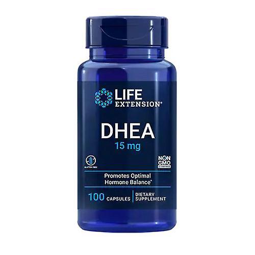 Life Extension DHEA,15 mg,100 cápsulas (Pack de 4) on Productcaster.