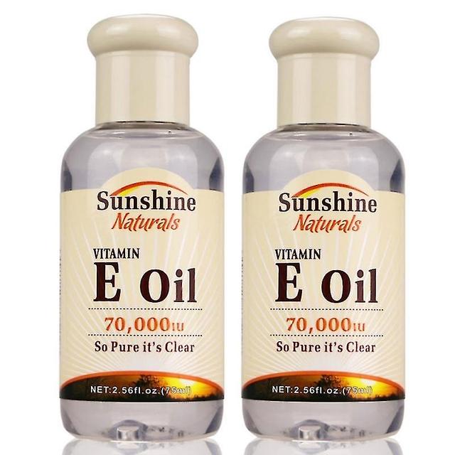 2pcs Vitamin E Oil 100% Natural Carrier For Skin Massage Organic Nails Beauty Care on Productcaster.