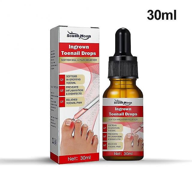 30ml Nail Ingrow Drops Soften Toenail Relive Pain Repairing Fluid Prevent on Productcaster.