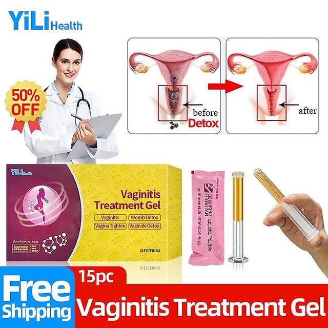 Coscelia Naiset Gynekologinen vaginiitti hoito emätin kiristää geeli emättimen kiristäminen kohtu emätin puhdas detox hygieniahoito 5pcs(without boxs) on Productcaster.