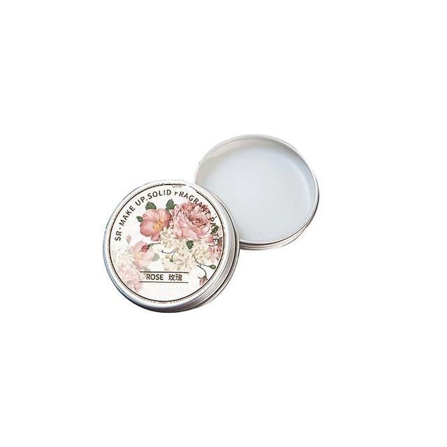 Women Solid Perfumes Peony /lotus/sakura/lavender Portable Balm Fresh Elegant Long-time Rose on Productcaster.