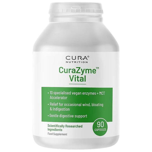 Cura Nutrition CuraZyme Vital kapslar 90 (8008) on Productcaster.