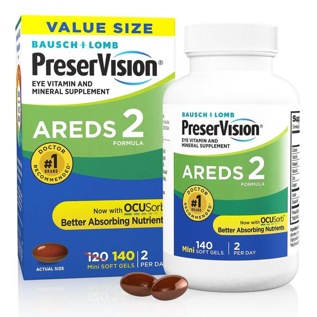 Areds 2 Formula + Multivitamin Soft Gels, 140 Ea on Productcaster.