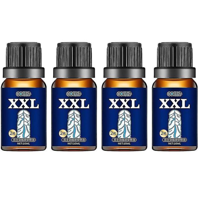 8pcs Men Xxl Penile Enlargement Essential Oil Aphrodisiac Massage Sex Products-yvan 4Pcs on Productcaster.