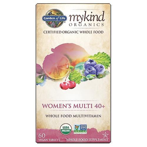 Garden of Life mykind Organics Womens 40 Plus Multi, 60 Tabs (Pack of 4) on Productcaster.