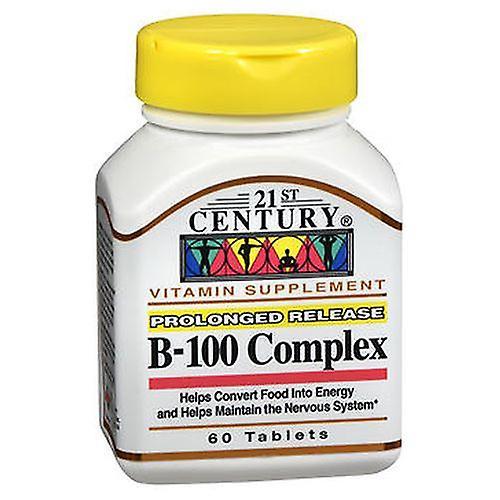 21st Century B-100 Complex Prolonged Release, 60 Tabs (Pack of 4) on Productcaster.