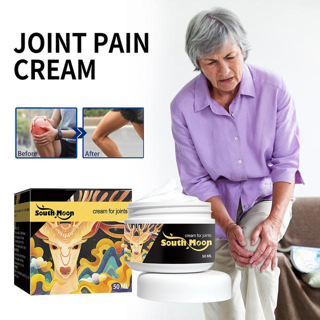 South Moon Joint Care Cream relieves pain in lumbar, cervical and shoulder joints. Joint Massage Care Cream 50ml on Productcaster.