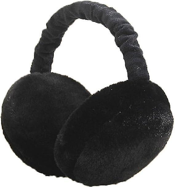 Cache-oreilles d'Hiver(Noir) Unisexe Anti Froid Cache-Oreilles En Peluche Chaud Pour Femme Homme on Productcaster.