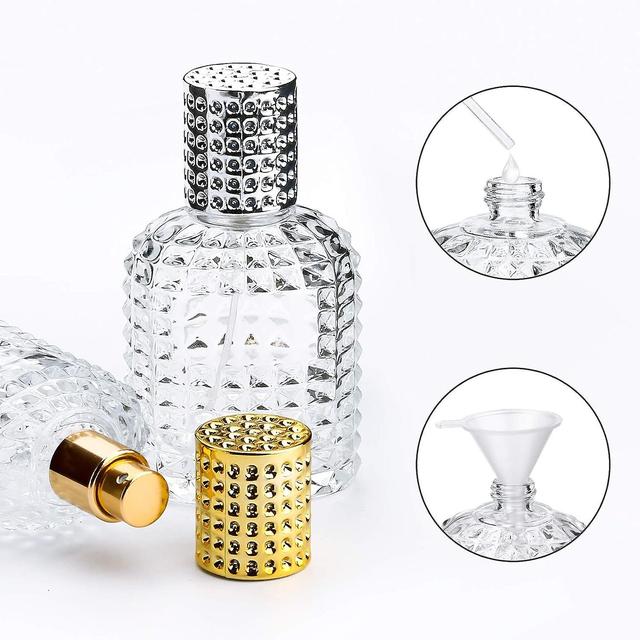 2024 Suitable 2 Pieces Perfume Bottle Lacon Perfume Spray Bottle Pineapple Shape Glass Perfume Bottle Atomizer on Productcaster.