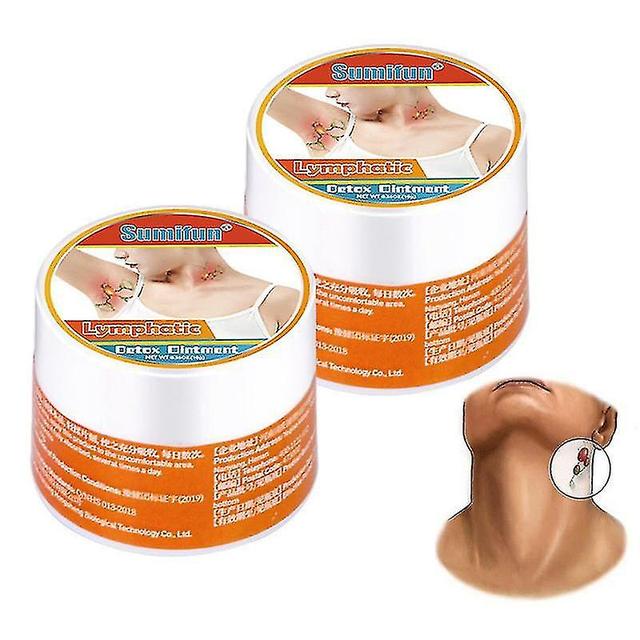 Wosawe Lymphatic Detox Cream Armpit Lymph Nodes Medicine Cream Neck Lymph Anti-swelling Herbs Ointment on Productcaster.