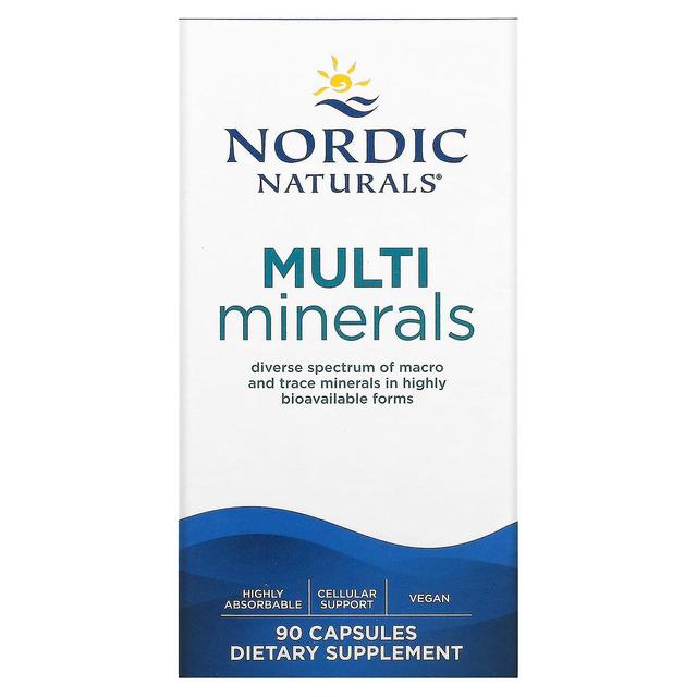 Nordic Naturals, Multi Minerais, 90 Cápsulas on Productcaster.