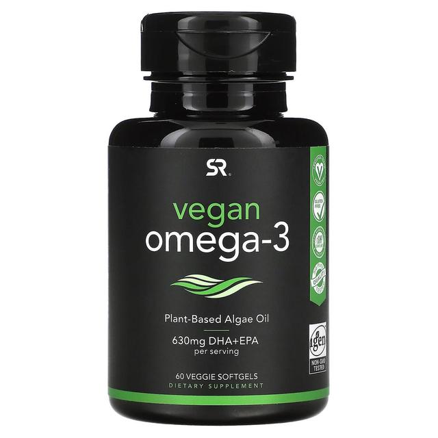 Sports Research Sportsforskning, Vegansk Omega-3, 60 Veggie Softgels on Productcaster.