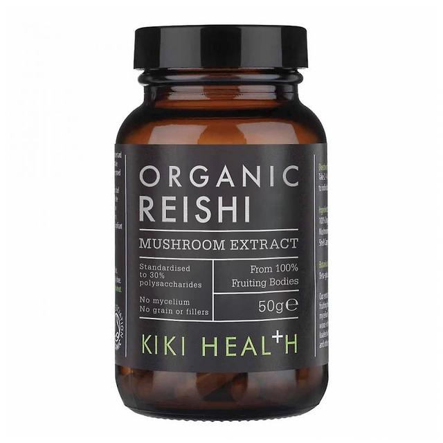 KIKI Health Kiki hälsa ekologisk reishi svamp extrakt pulver 50g on Productcaster.