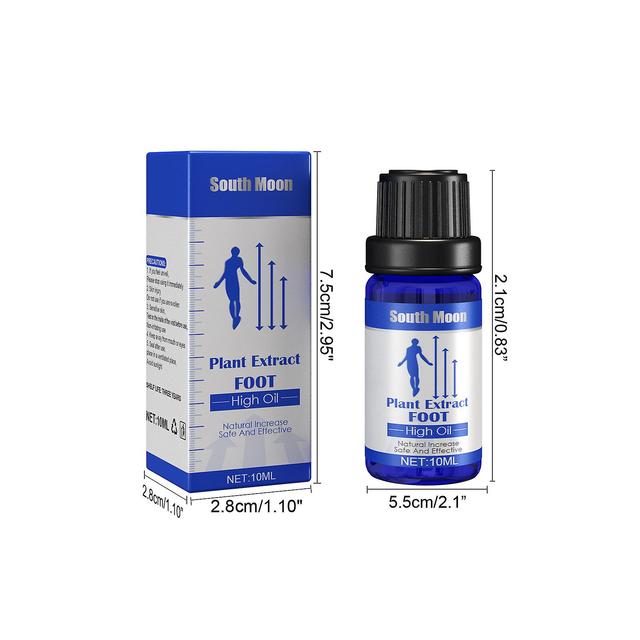 Effect Height Growth Foot Oil,herbal Increase Height Essential Plant Oil 5PCS on Productcaster.