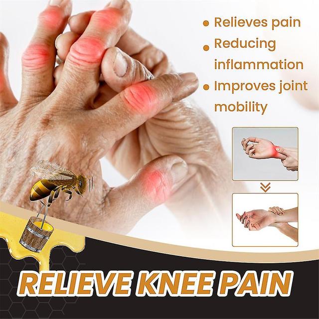 Natural Bee Venom Arthritis Analgesic Ointment Body Joint Back Neck Knee Cream on Productcaster.