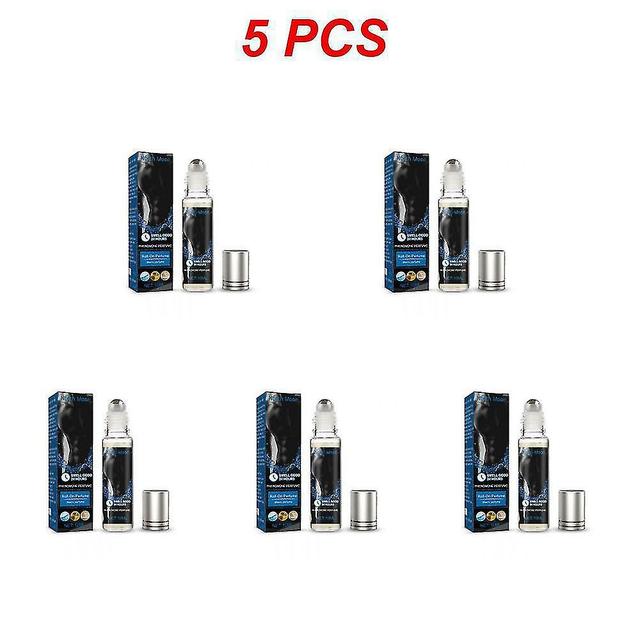 Aceite de feromona Perfume 10ml Roll On Perfume Feromona Infundida Perfume Roll-on Oil Fuerte Atracción Unisex 5PCS hombres on Productcaster.