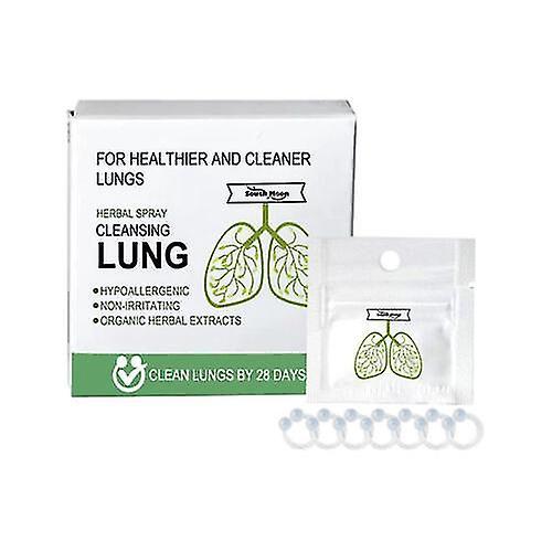 7pcs Organic Herbal Lung Cleansing Detoxifying Repair Nose Ring Better Breathing on Productcaster.