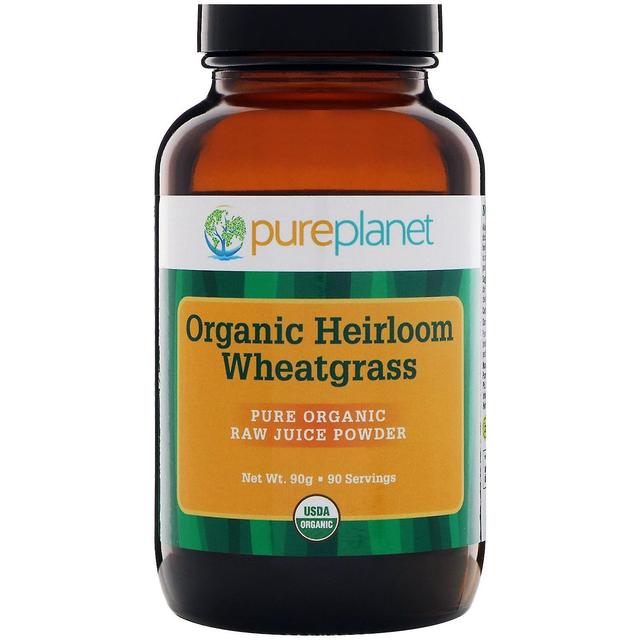 Pure Planet, Organic Heirloom Wheatgrass, 90 g on Productcaster.