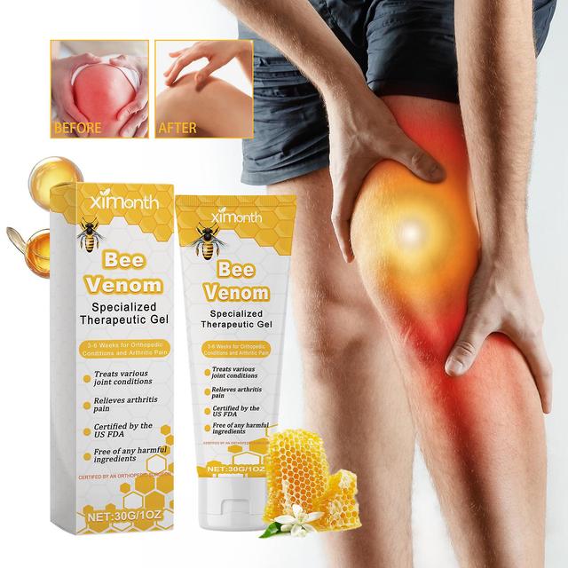 unbrand Bee Venom Joint Therapy Pain Relief Gel,New Zealand Bee Venom Joint Relief Gel, New Zealand Bee Venom Professional Gel 3 Pcs on Productcaster.