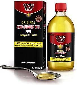 Seven Seas Original Levertran Flydende Omega 3 - 450ml on Productcaster.