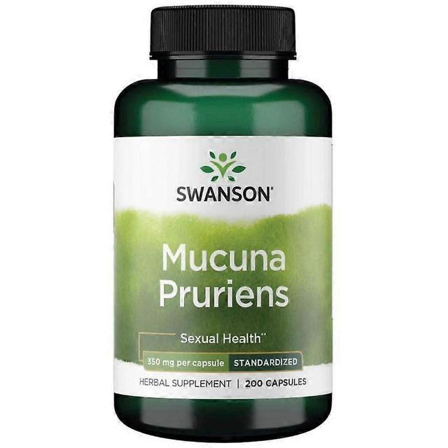 Swanson Mucuna Pruriens 350mg Capsules 200 on Productcaster.