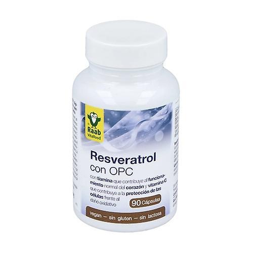 Raab Resveratrol s antioxidačným opc 90 kapsulami po 500mg on Productcaster.