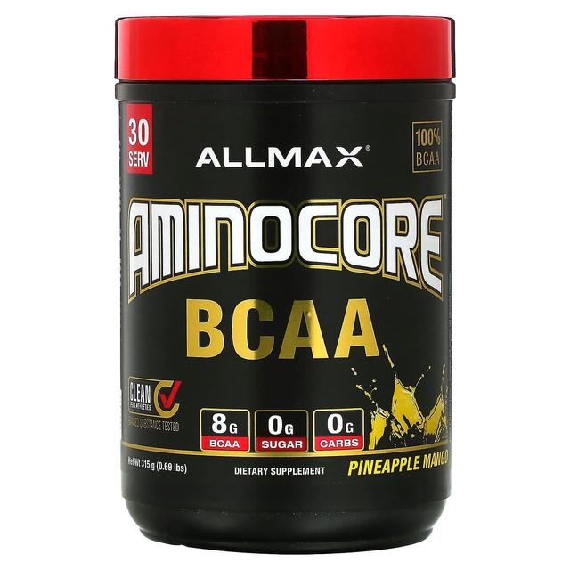 ALLMAX, AMINOCORE BCAA, Pineapple Mango, 0.69 lb (315 g) on Productcaster.