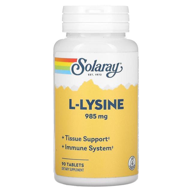 Solaray, L-Lysine, 333 mg, 90 Tablets on Productcaster.