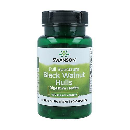 Swanson Black Walnut Hulls, 500mg 60 capsules on Productcaster.