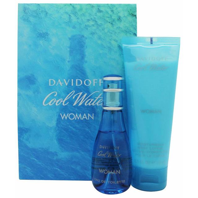 Davidoff Cool Water Gift Set 30ml edt + 75ml Body Lotion 105ml on Productcaster.