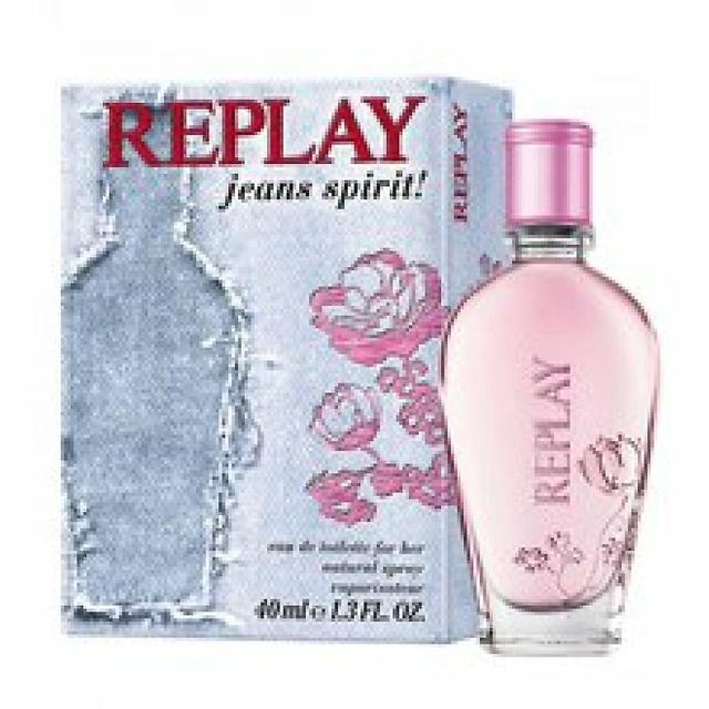 Replay Jeans Spirit Women Eau de Toilette 40ml on Productcaster.