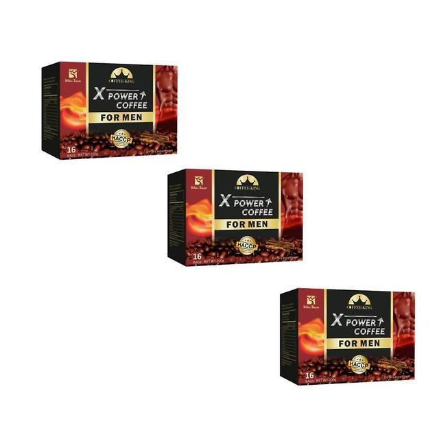 1-5Pcs X Power Coffee for Men-Afircan Powder Coffee for Man,Energy-boosting coffee,The Secret To Strong Men 3Pcs on Productcaster.